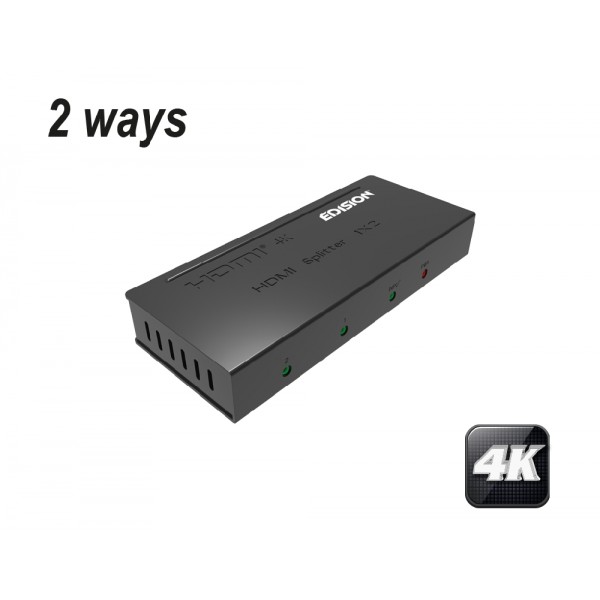 Edision HDMI Splitter 4K 1x2 07-07-0101